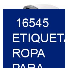 16545 Etiquetas ropa para ropa de temporada