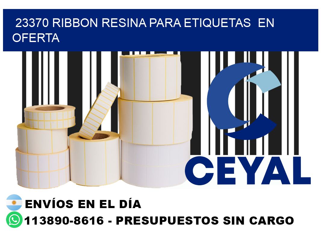 23370 ribbon resina para etiquetas  en oferta
