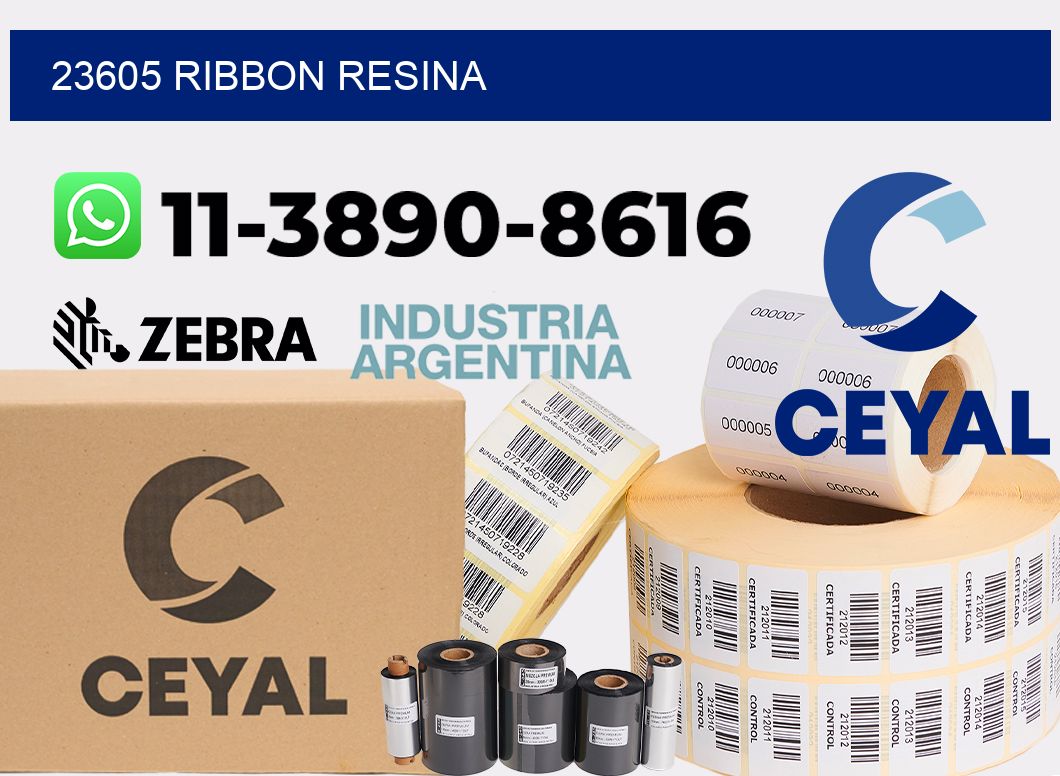 23605 ribbon resina