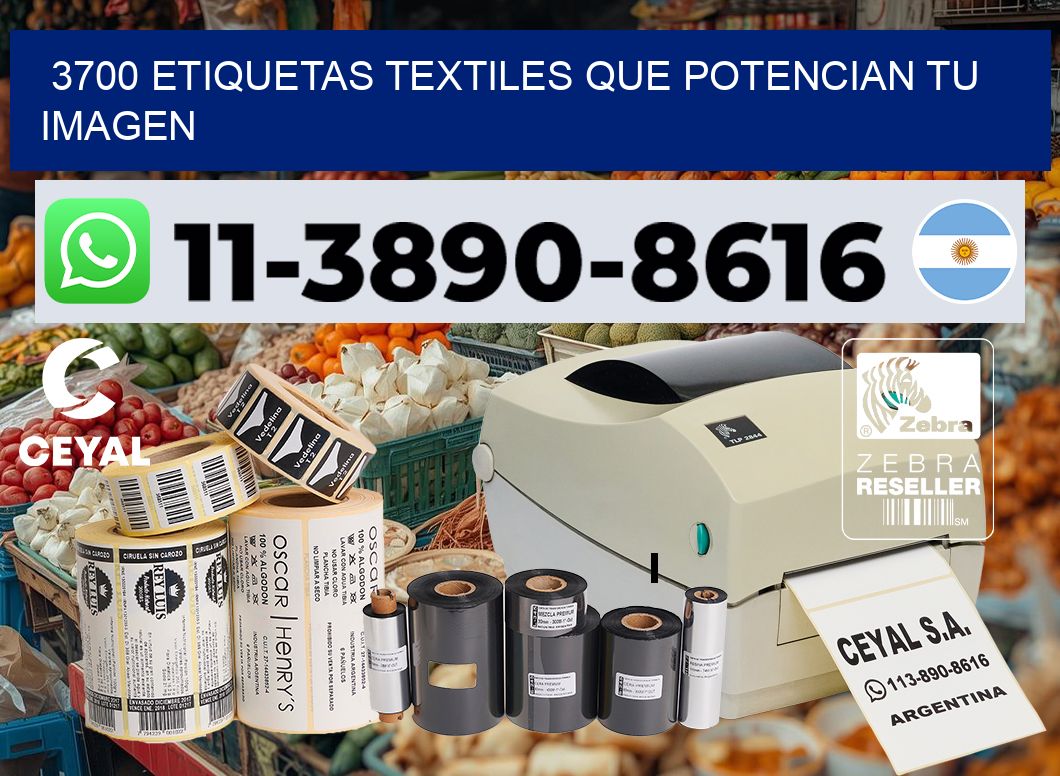 3700 Etiquetas textiles que potencian tu imagen