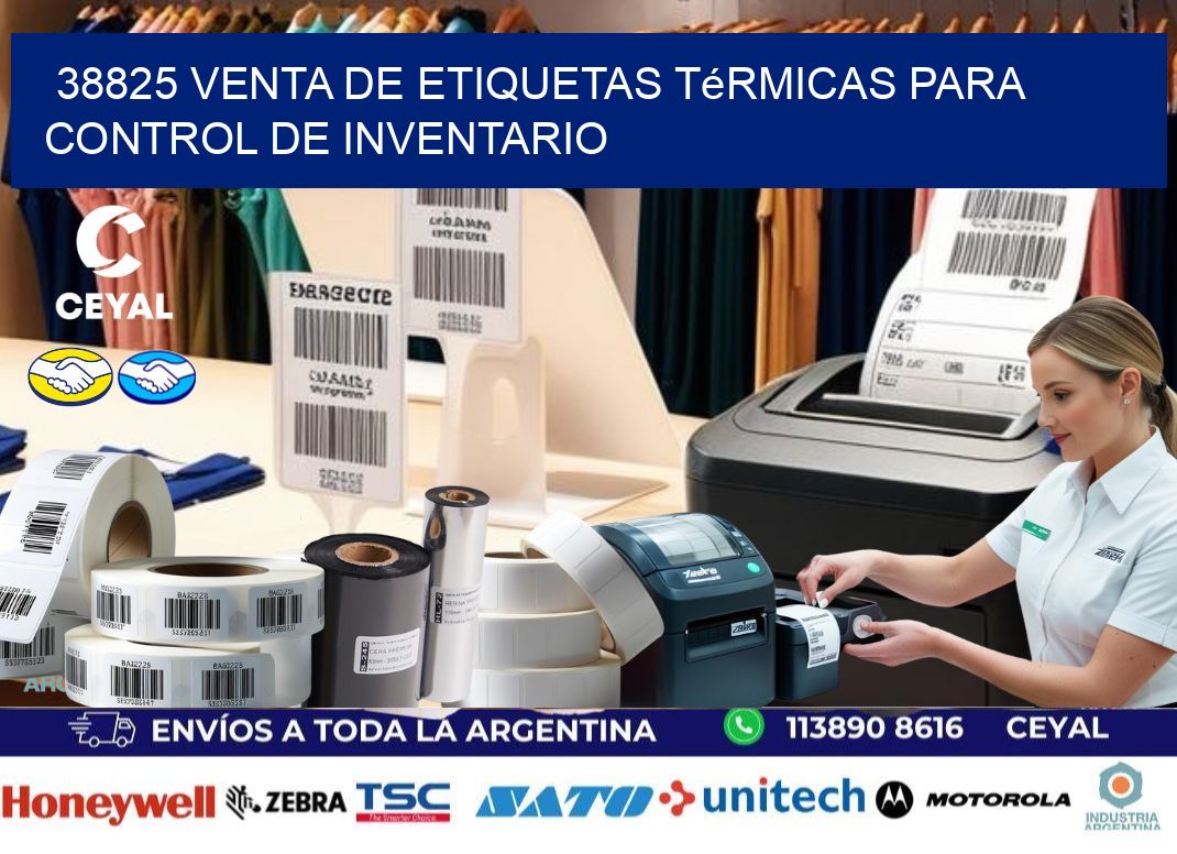 38825 venta de etiquetas térmicas para control de inventario