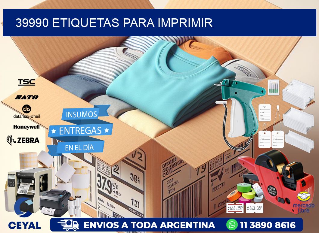 39990 etiquetas para imprimir