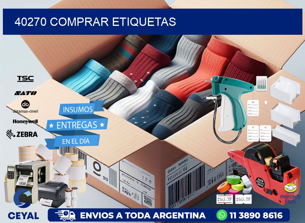 40270 comprar etiquetas