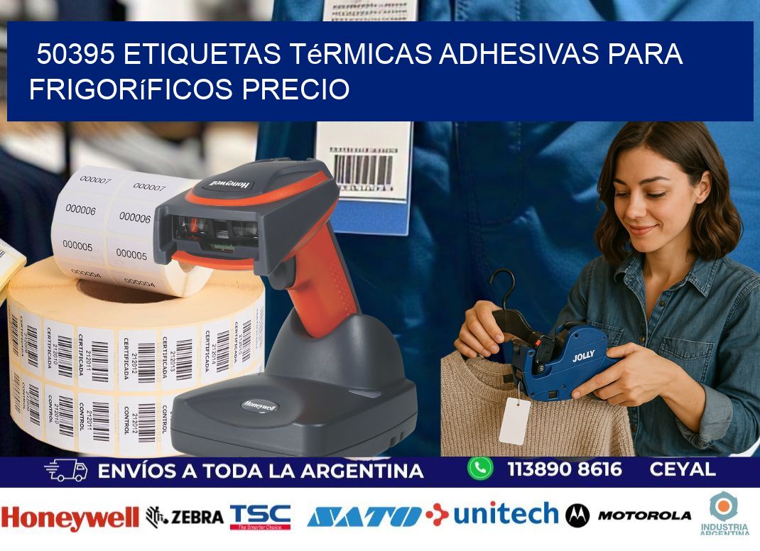 50395 etiquetas térmicas adhesivas para frigoríficos precio
