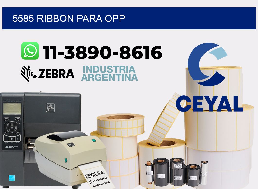 5585 ribbon para opp