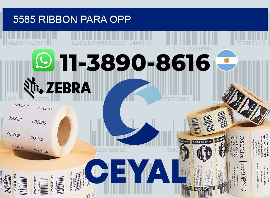 5585 ribbon para opp