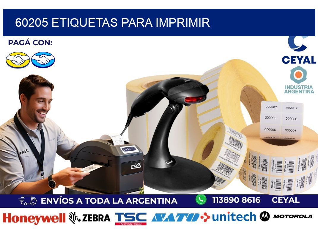 60205 etiquetas para imprimir