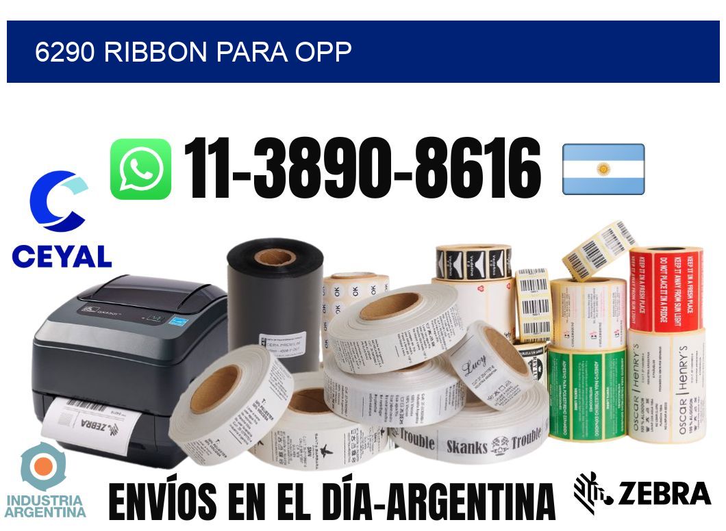 6290 ribbon para opp