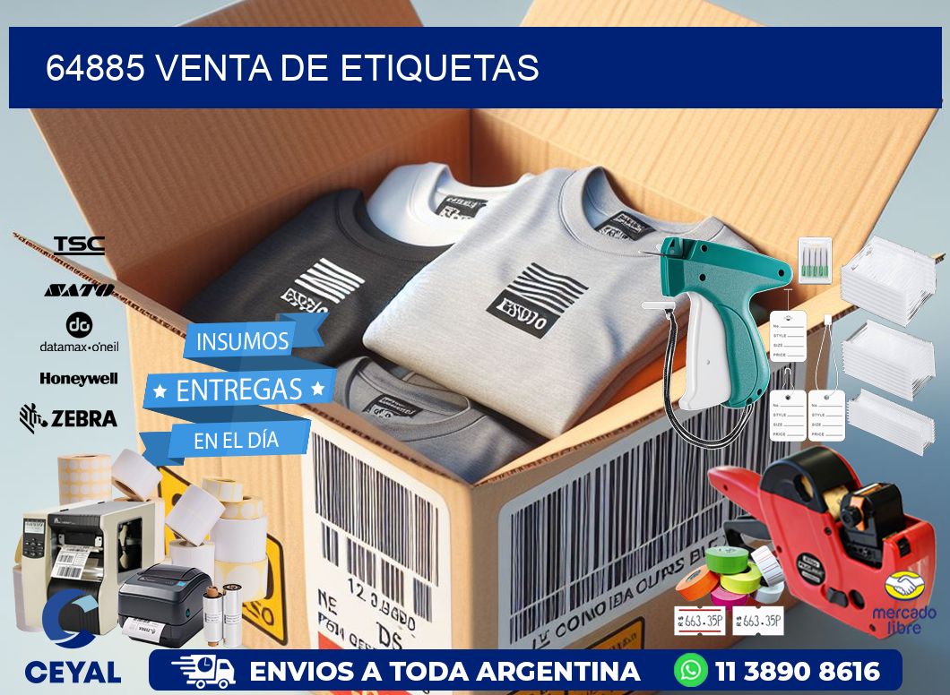 64885 venta de etiquetas