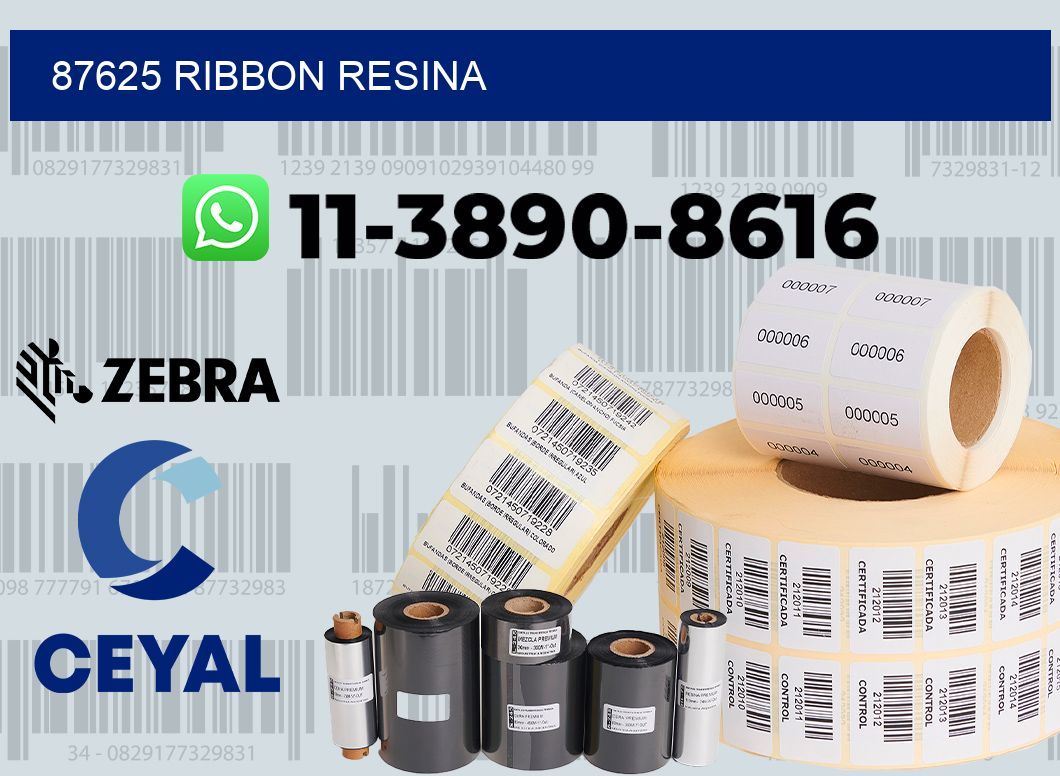 87625 ribbon resina