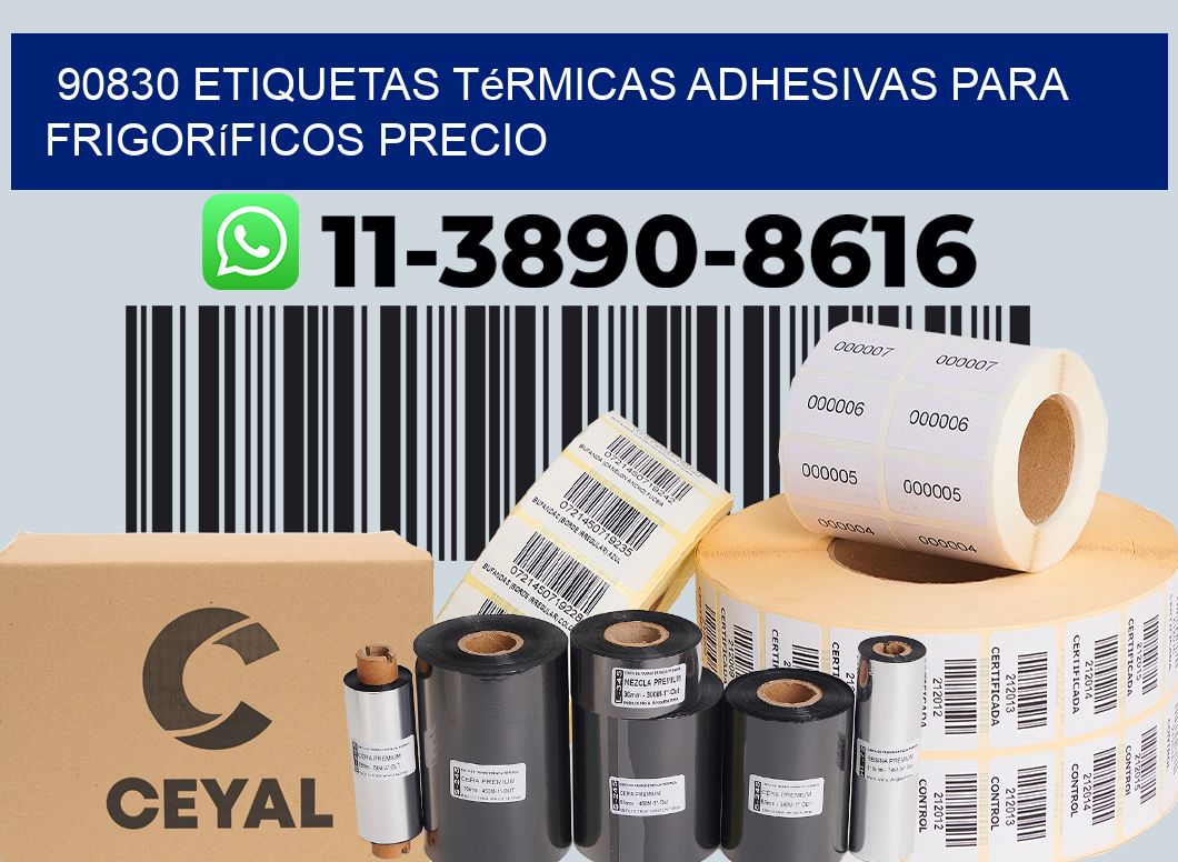 90830 etiquetas térmicas adhesivas para frigoríficos precio