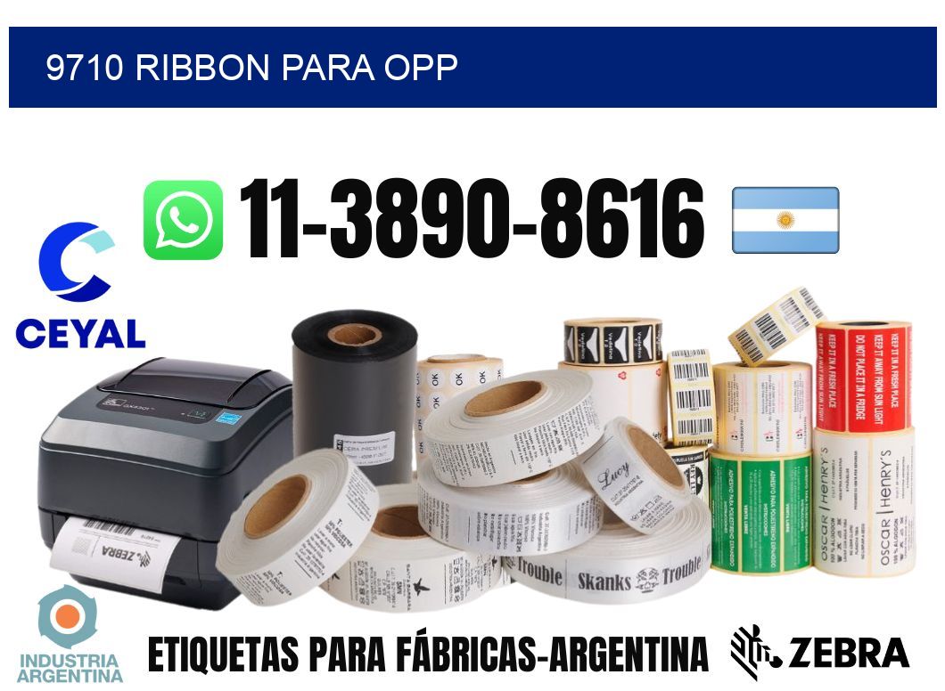 9710 ribbon para opp