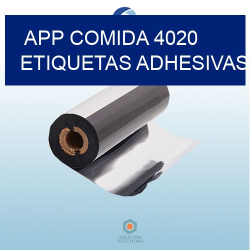 App comida 4020 etiquetas adhesivas