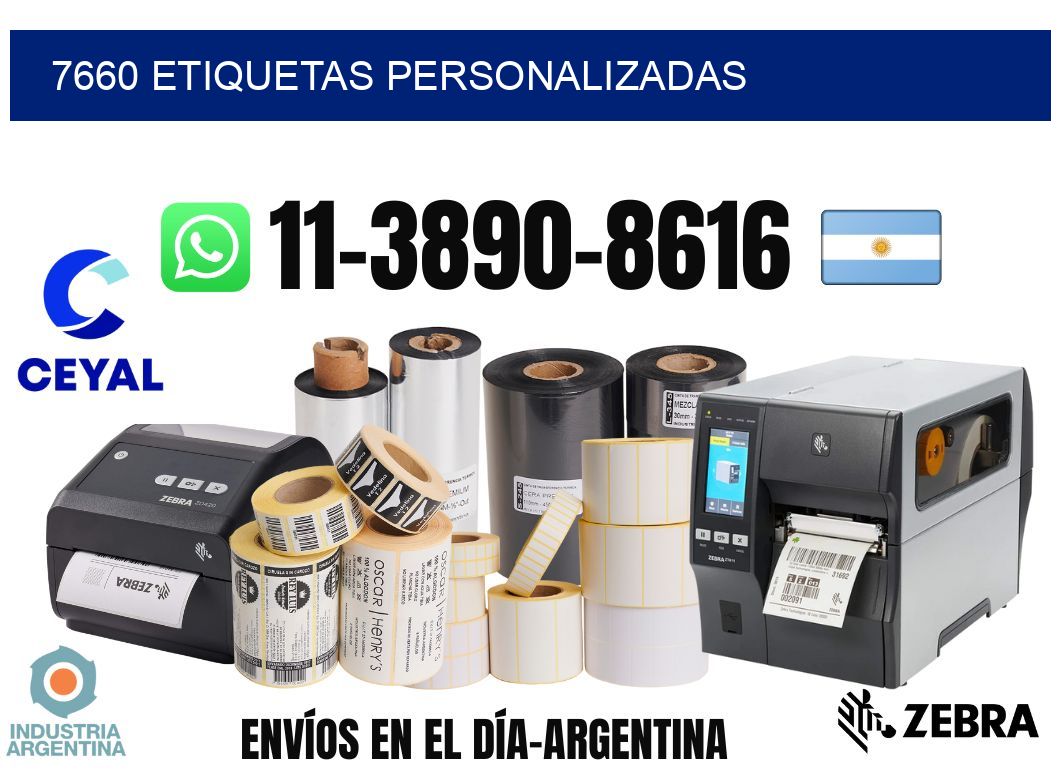 7660 etiquetas personalizadas