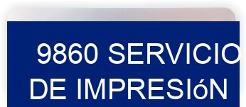 9860 Servicio de impresión de etiquetas con terminación profesional