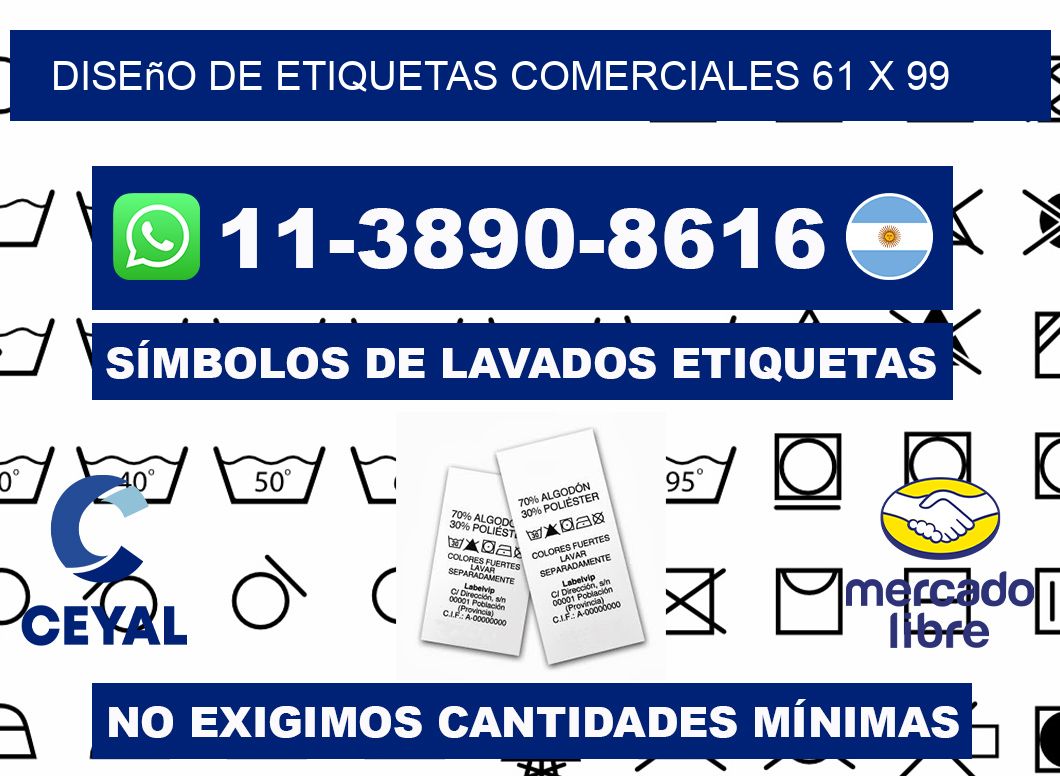 diseño de etiquetas comerciales 61 x 99