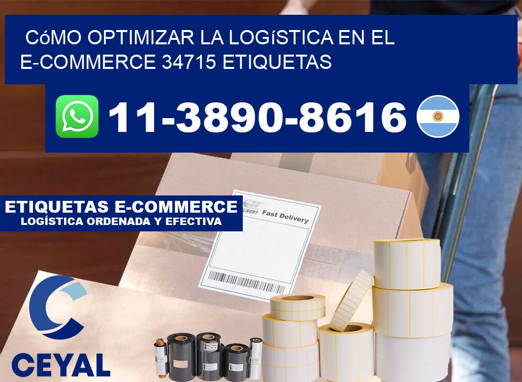 Cómo optimizar la logística en el e-commerce 34715 etiquetas