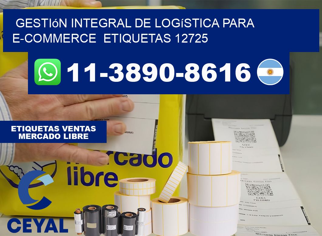 Gestión integral de logística para e-commerce  etiquetas 12725