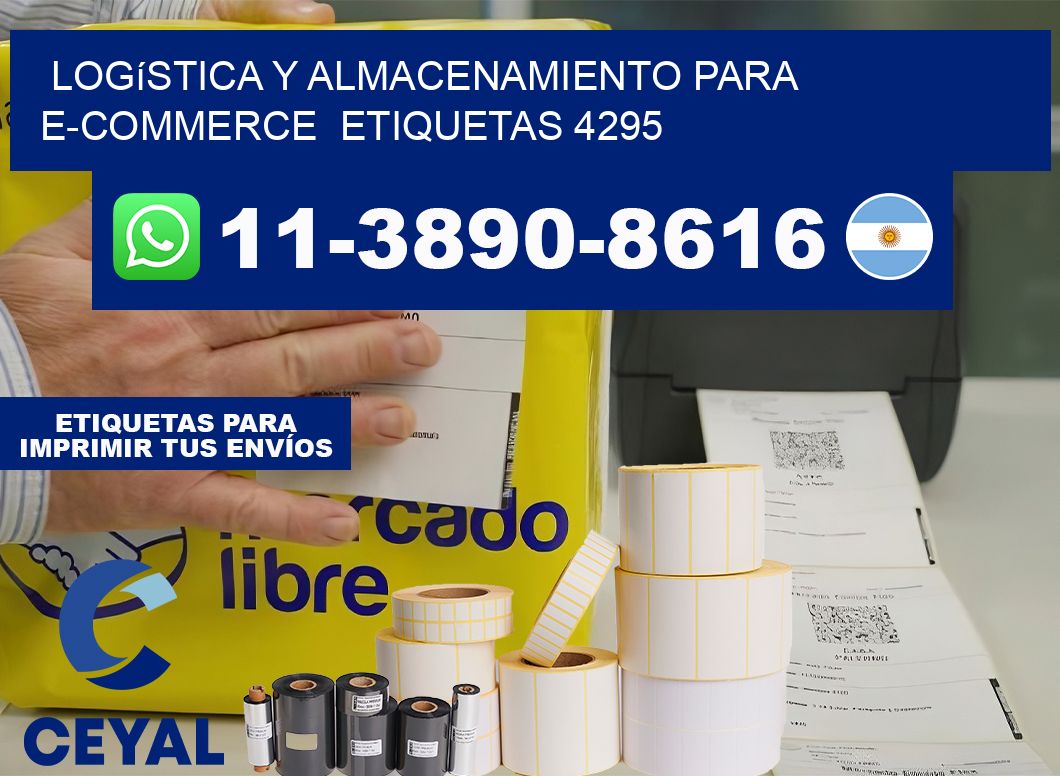 Logística y almacenamiento para e-commerce  etiquetas 4295