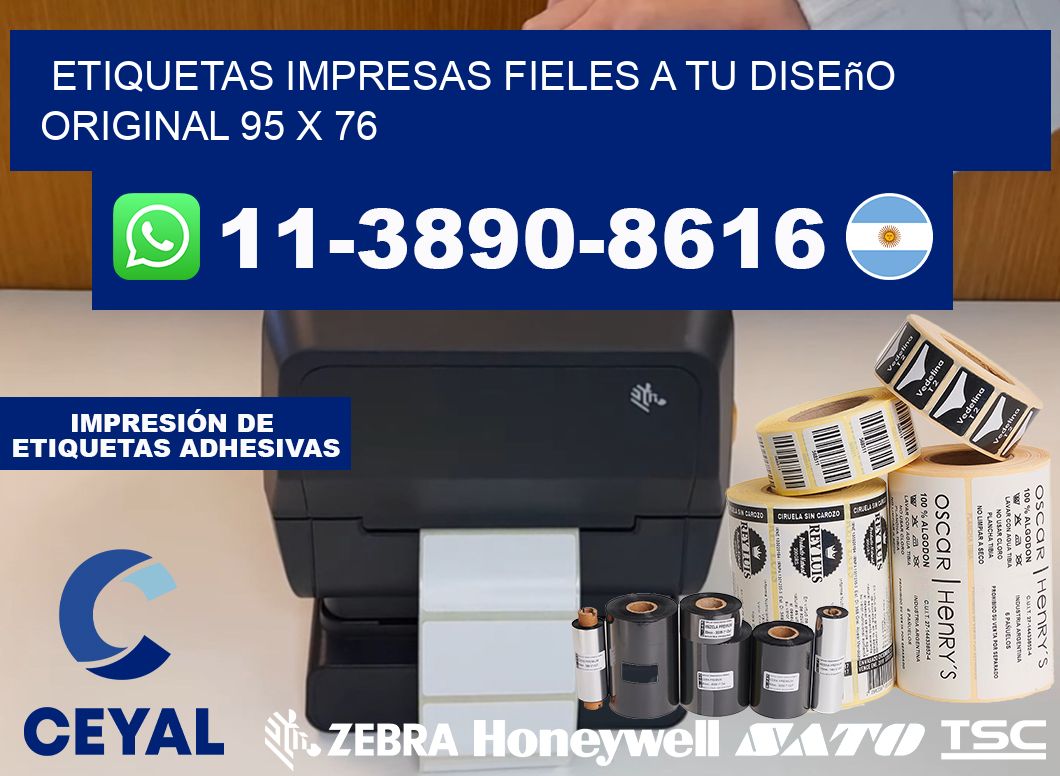 etiquetas impresas fieles a tu diseño original 95 x 76