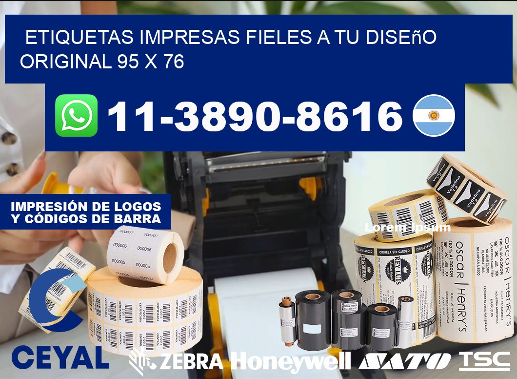etiquetas impresas fieles a tu diseño original 95 x 76