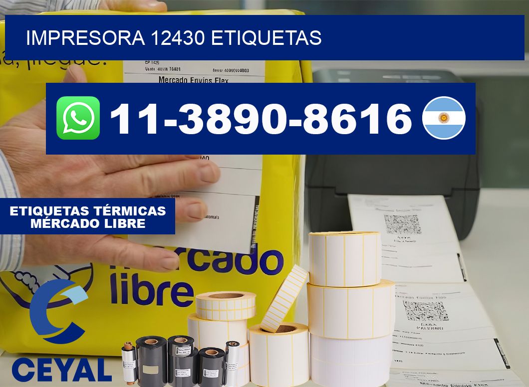 impresora 12430 etiquetas