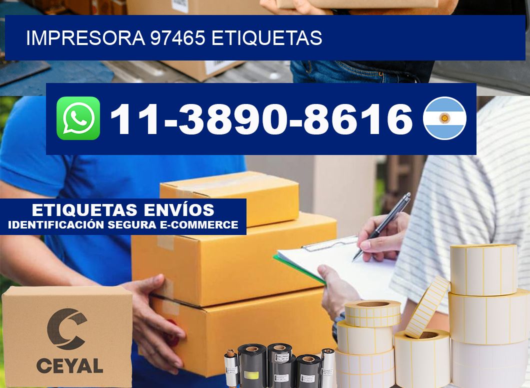 impresora 97465 etiquetas