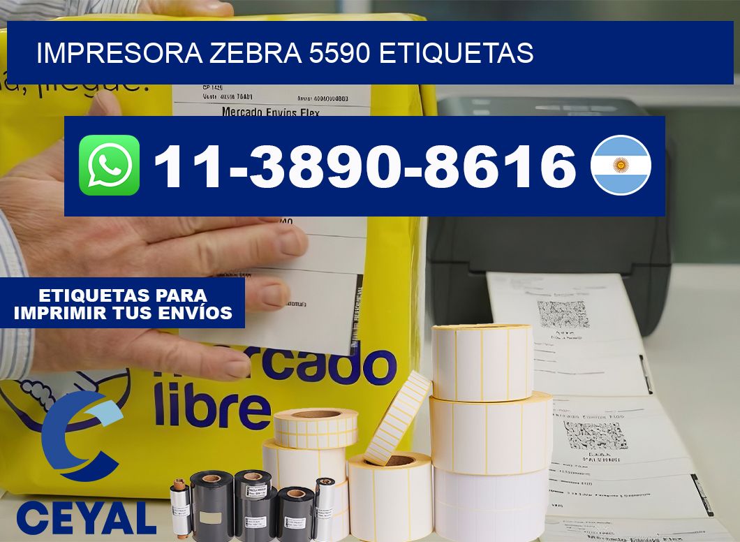 impresora zebra 5590 etiquetas