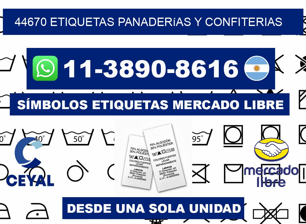 44670 etiquetas panaderías y confiterias