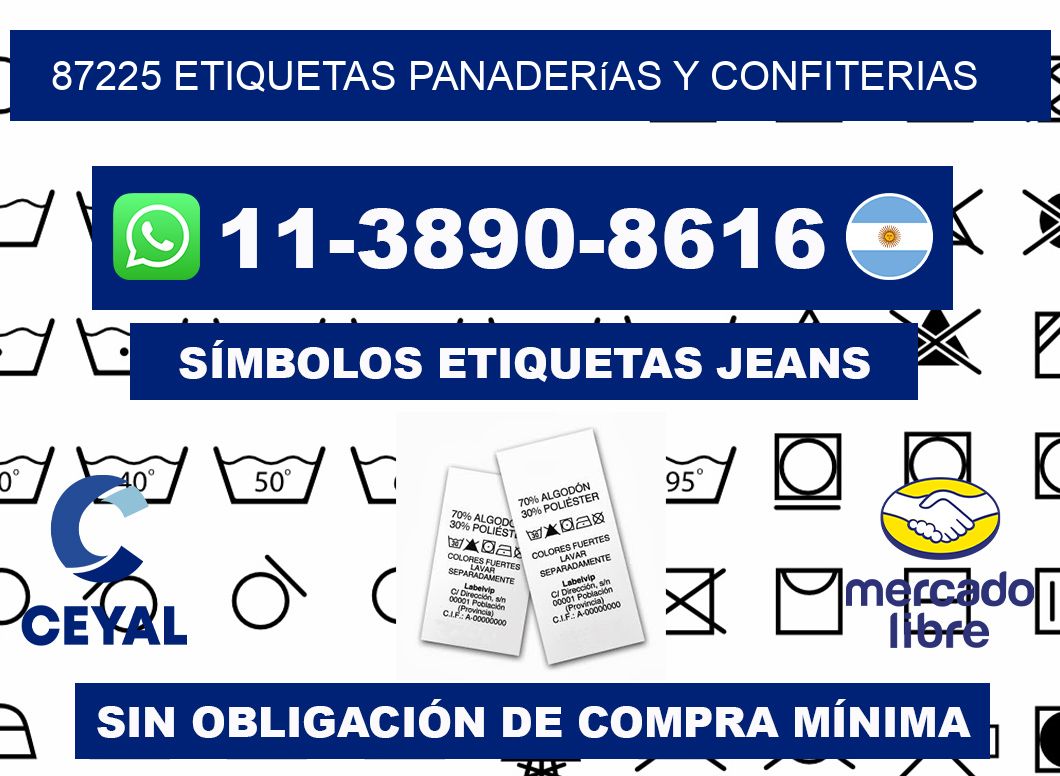 87225 etiquetas panaderías y confiterias
