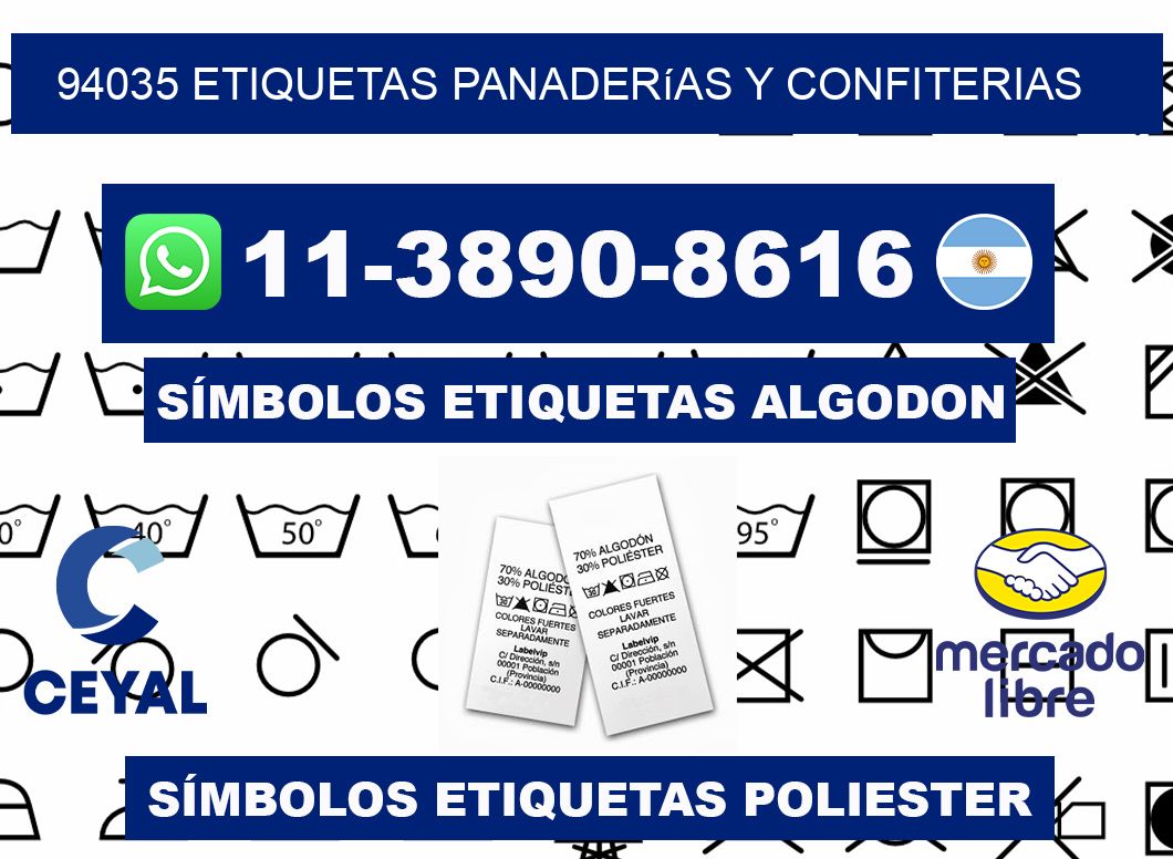 94035 etiquetas panaderías y confiterias