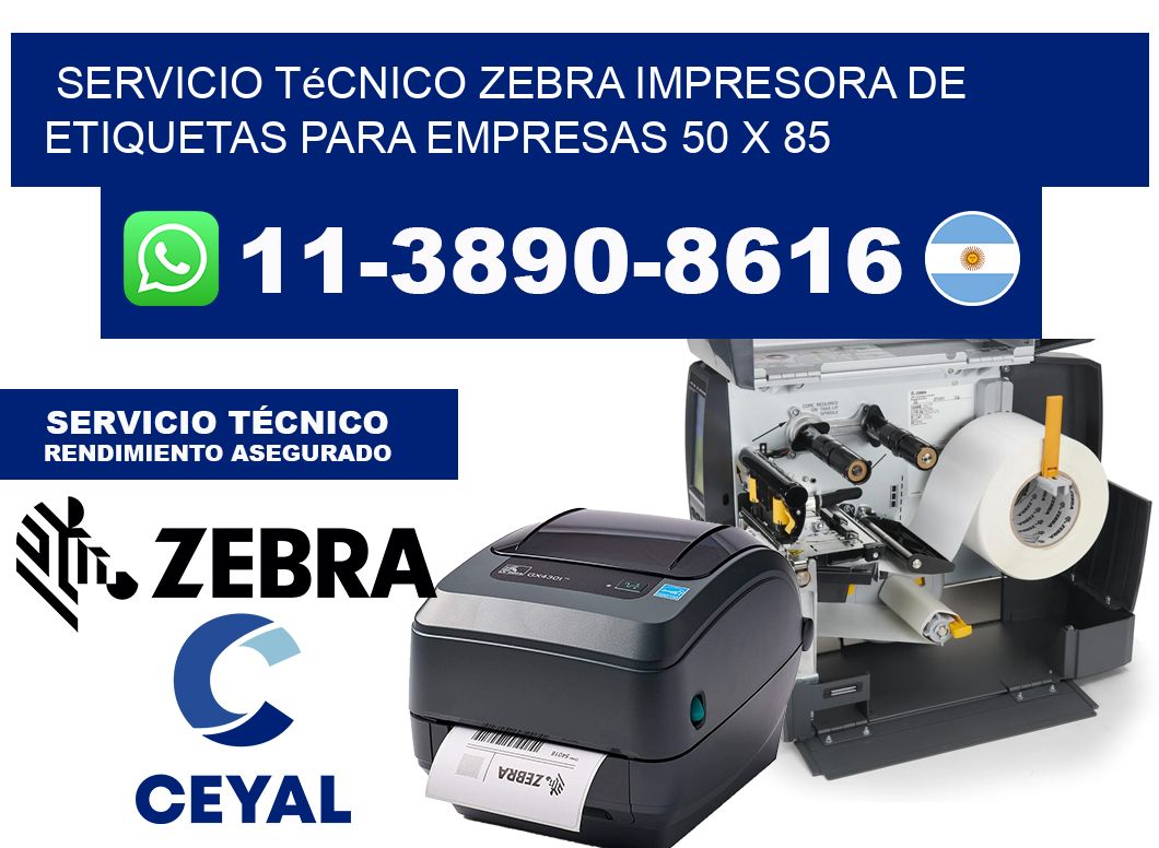 Servicio Técnico Zebra Impresora de Etiquetas para Empresas 50 x 85