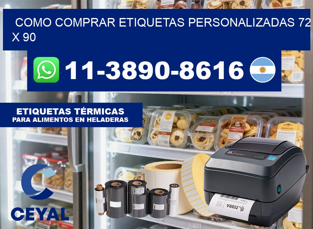 como comprar etiquetas personalizadas 72 x 90