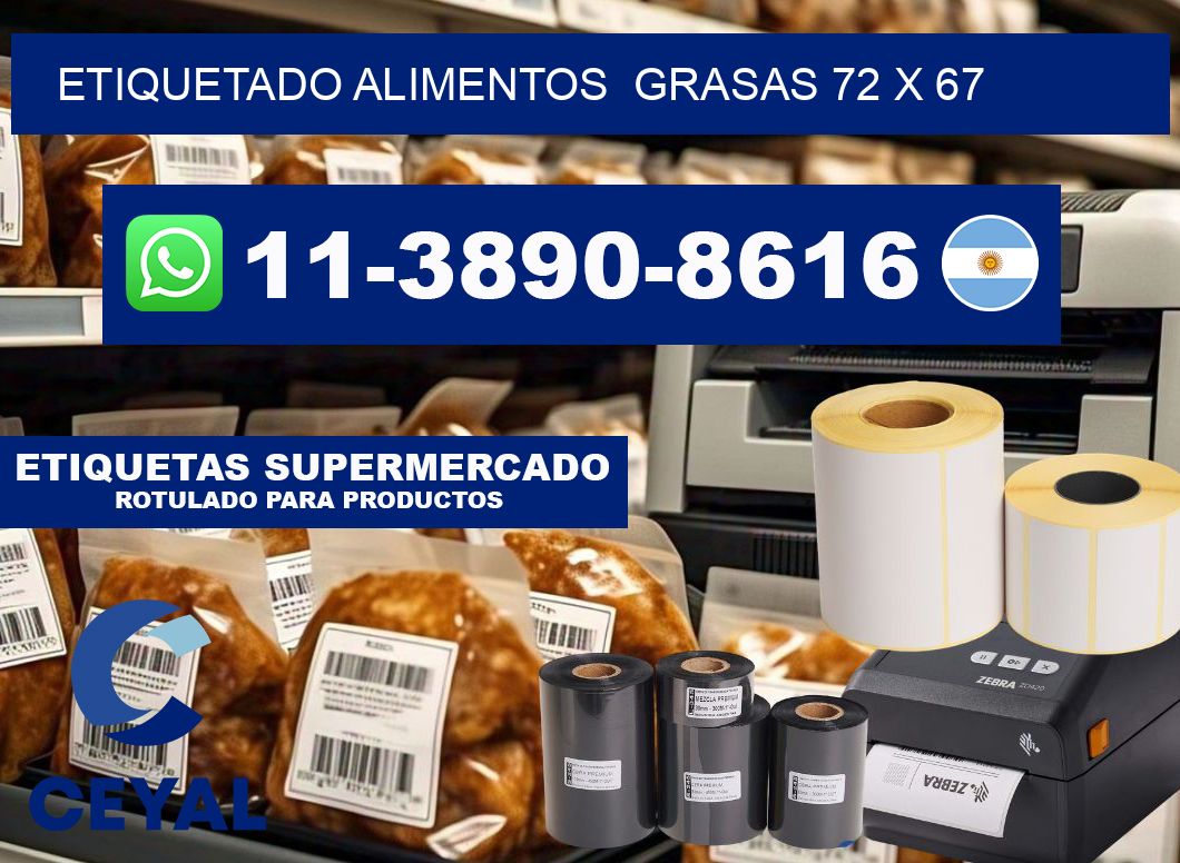 etiquetado alimentos Grasas 72 x 67