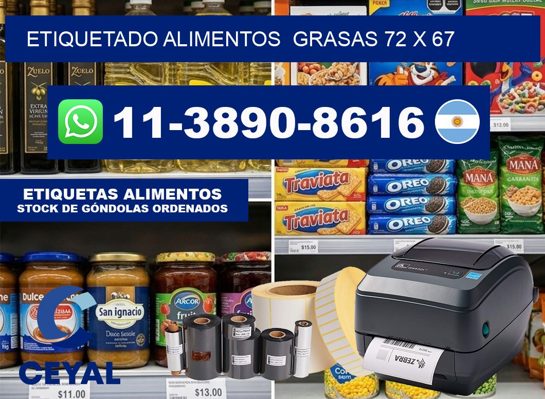 etiquetado alimentos  Grasas 72 x 67
