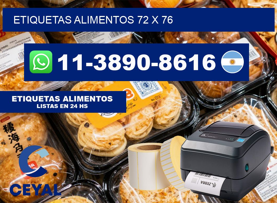etiquetas alimentos 72 x 76