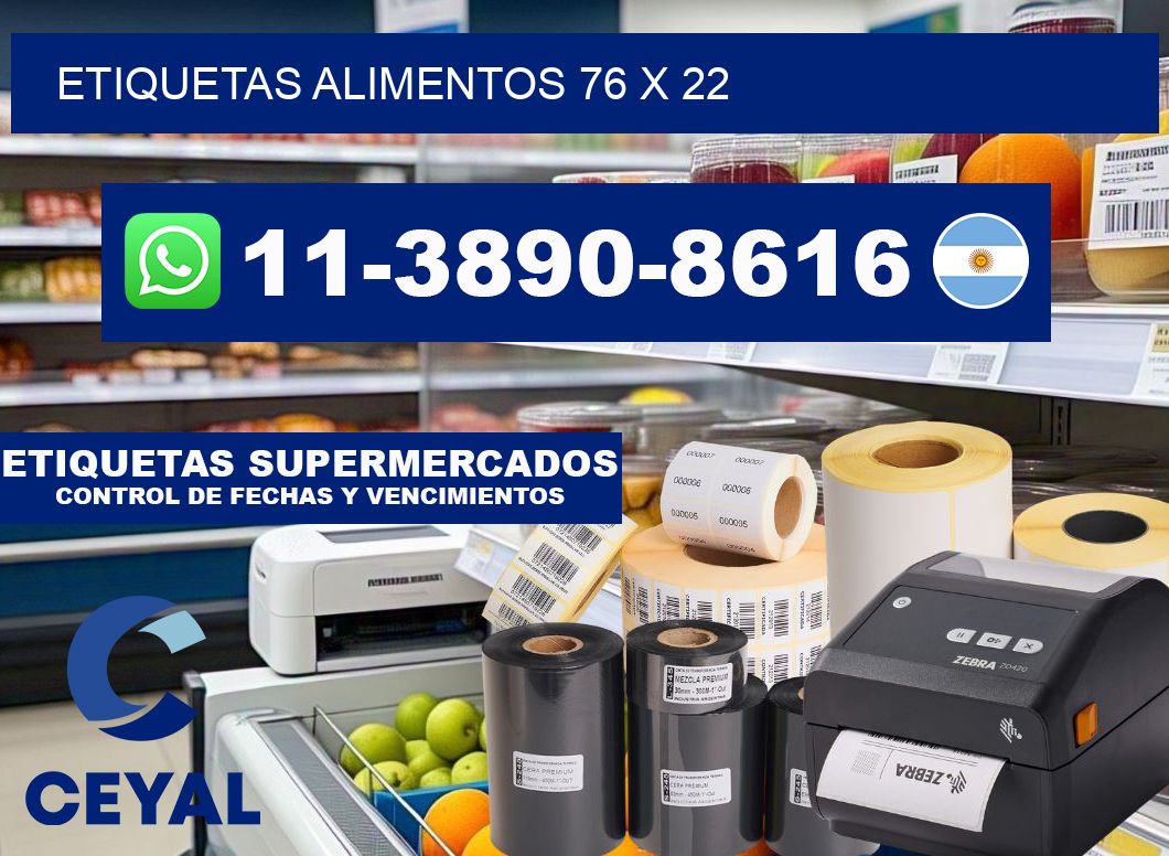 etiquetas alimentos 76 x 22