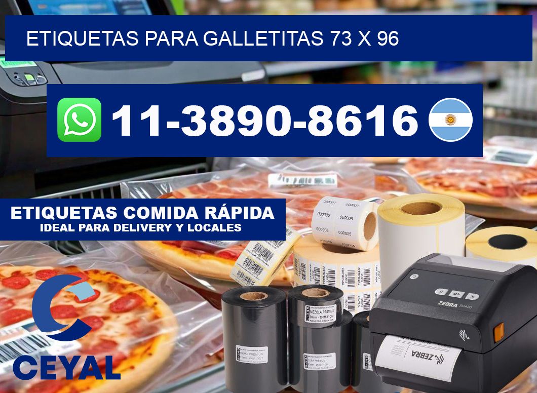 etiquetas para Galletitas 73 x 96
