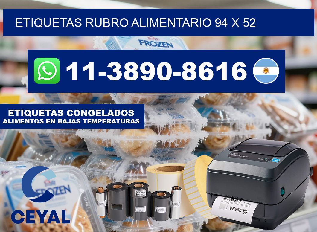 etiquetas rubro alimentario 94 x 52