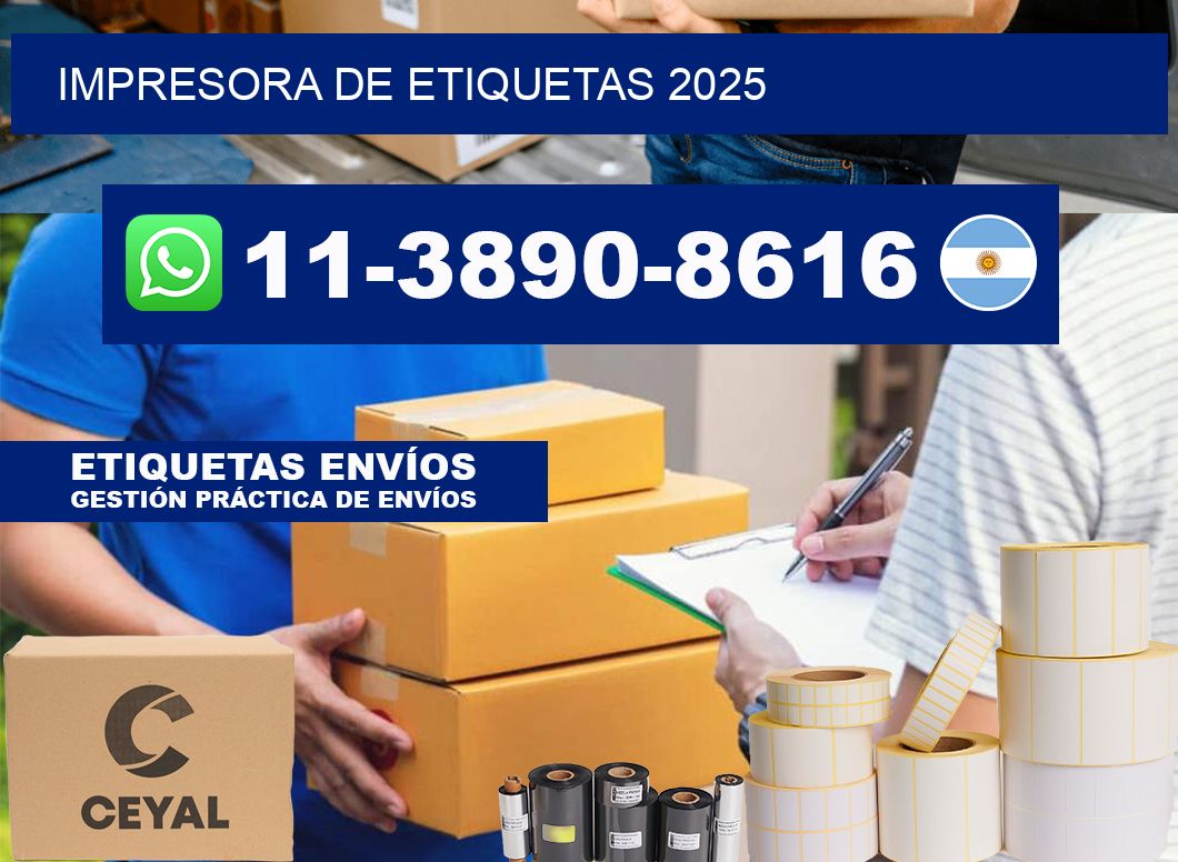 impresora de etiquetas 2025