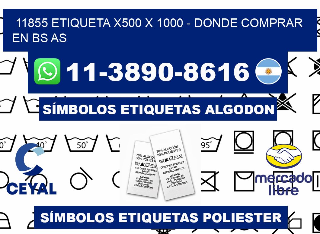 11855 etiqueta x500 x 1000 - Donde Comprar en bs as