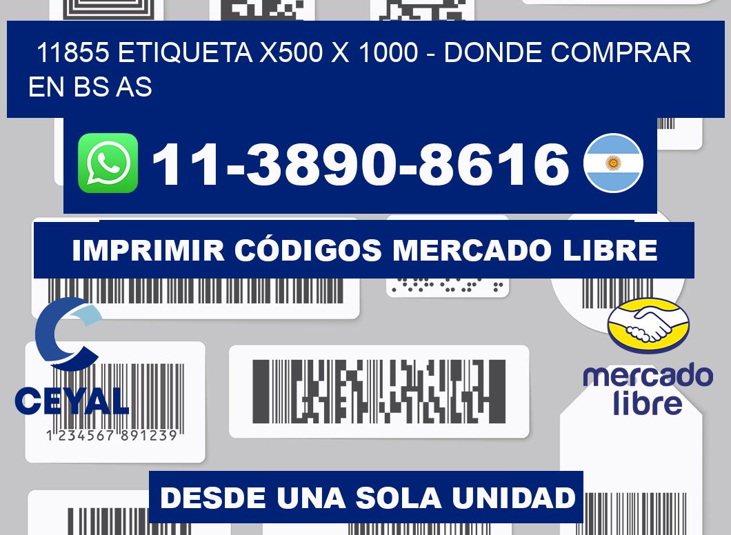 11855 etiqueta x500 x 1000 - Donde Comprar en bs as