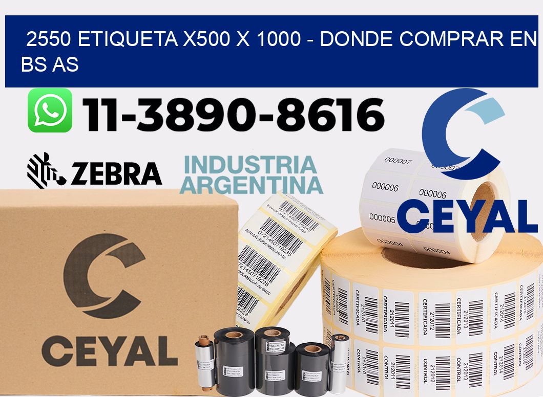 2550 etiqueta x500 x 1000 - Donde Comprar en bs as