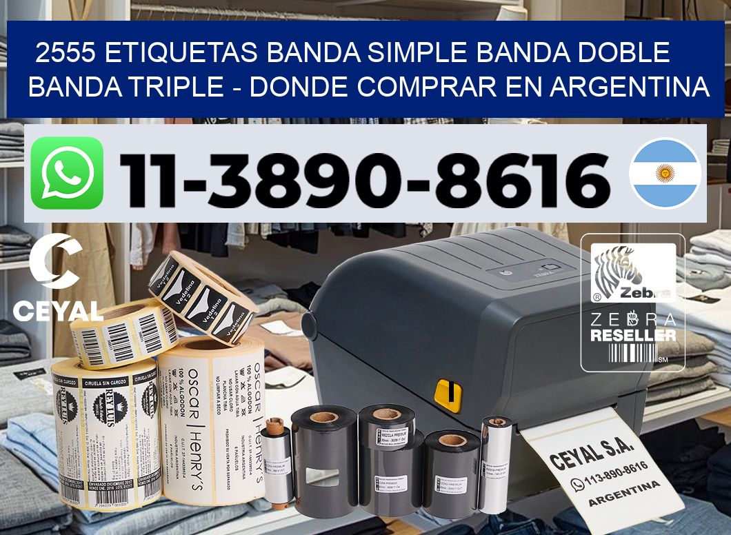 2555 etiquetas banda simple banda doble banda triple – Donde Comprar en Argentina