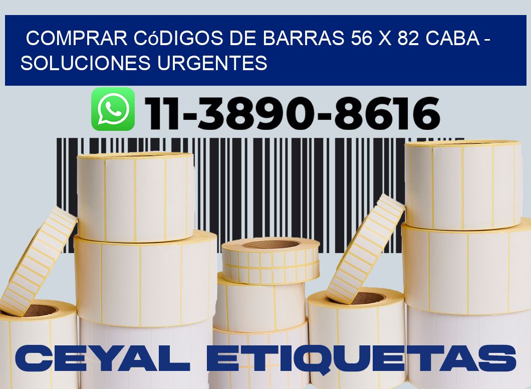 Comprar códigos de barras 56 x 82 CABA - soluciones urgentes