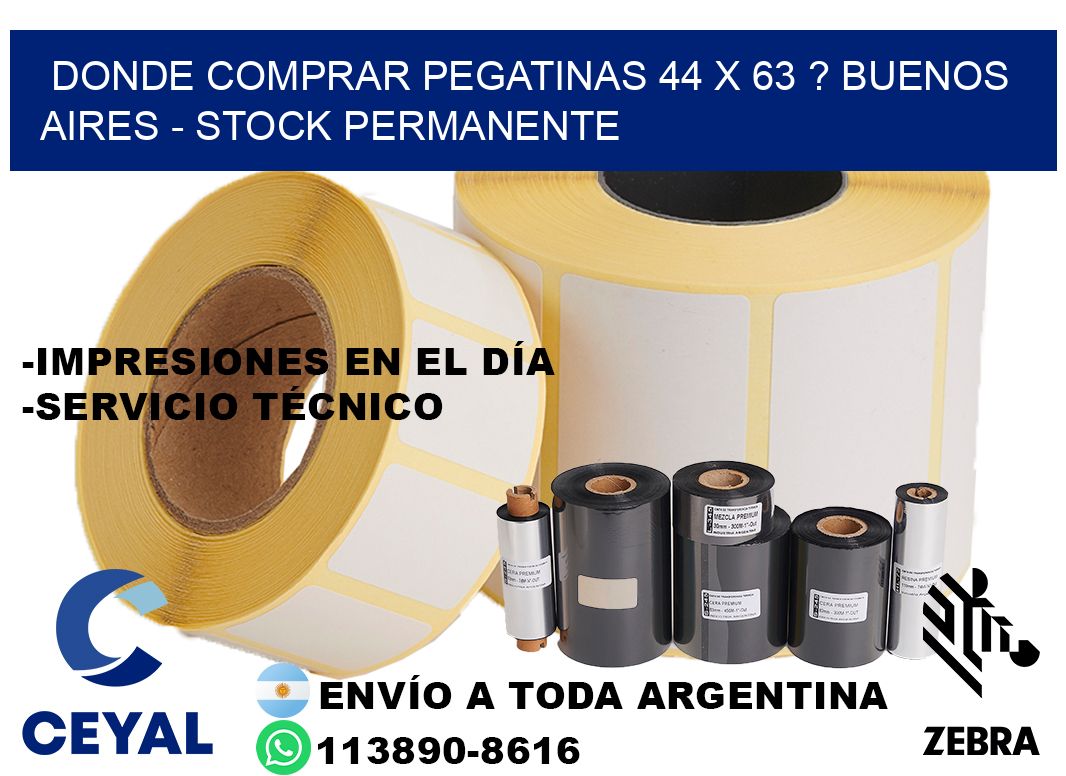 Donde Comprar pegatinas 44 x 63 ? Buenos Aires - Stock permanente