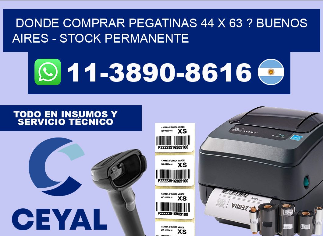 Donde Comprar pegatinas 44 x 63 ? Buenos Aires – Stock permanente