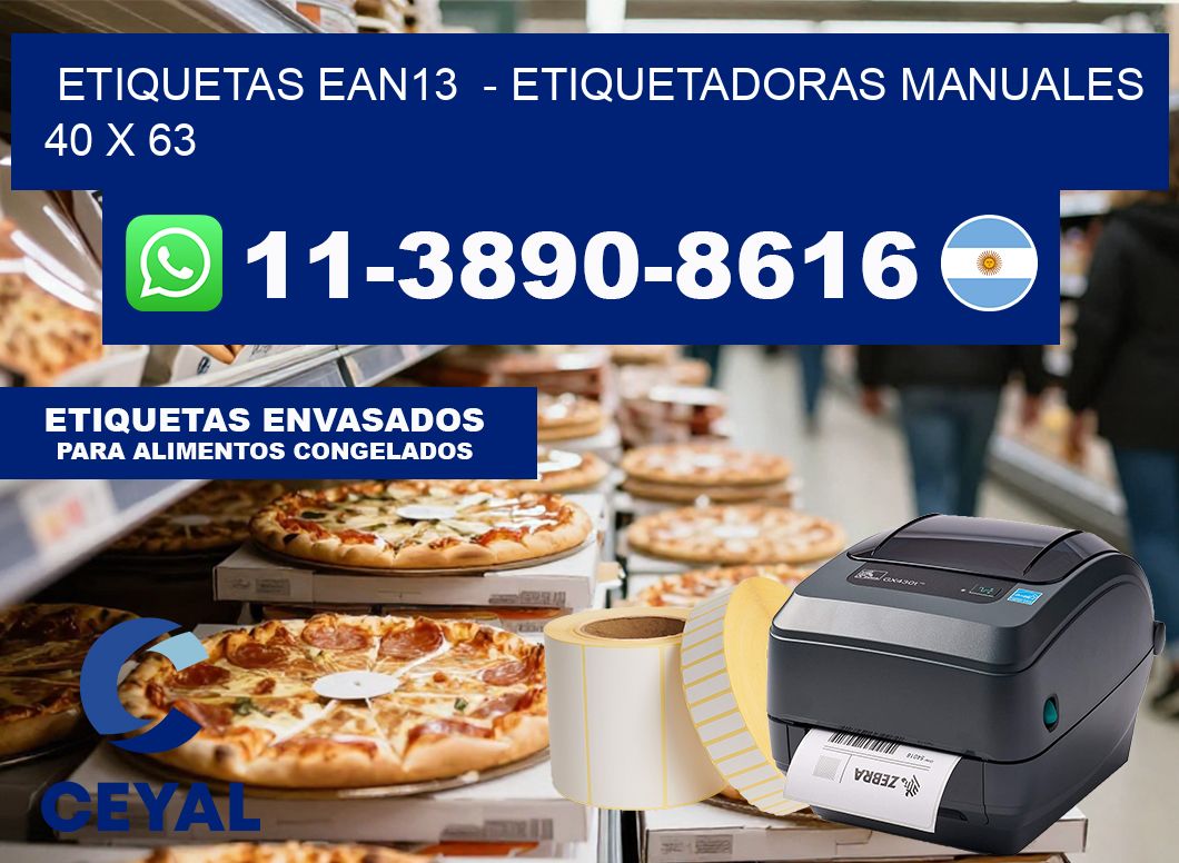 etiquetas ean13  – Etiquetadoras Manuales  40 x 63