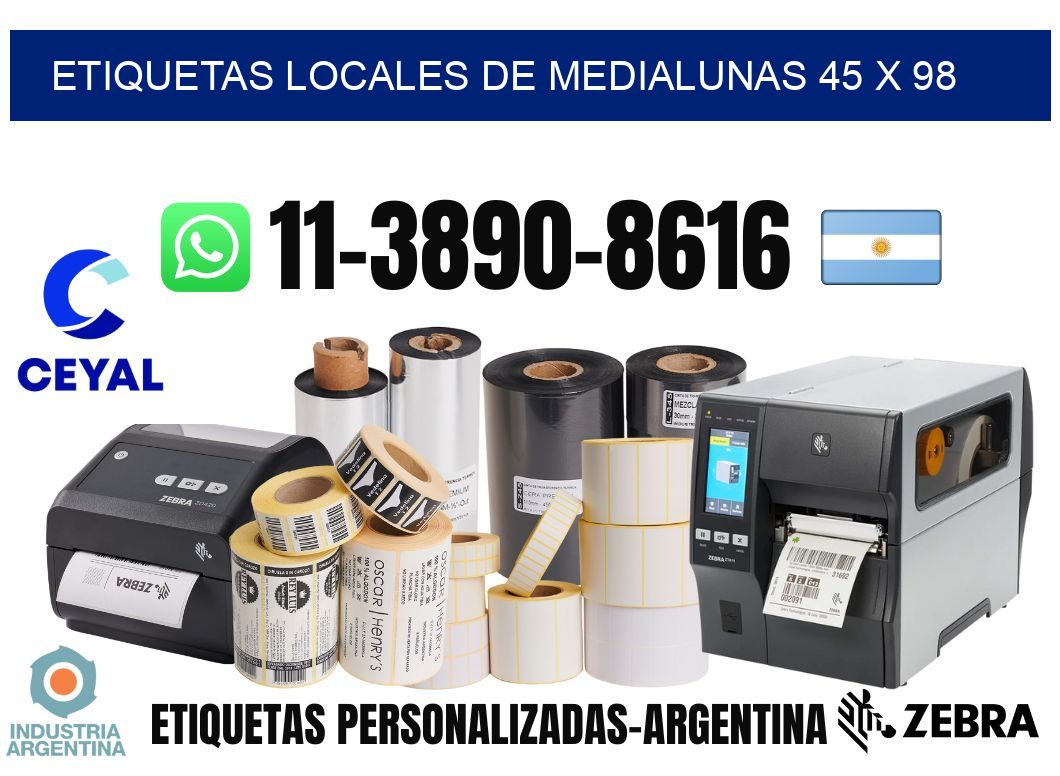 etiquetas locales de medialunas 45 x 98