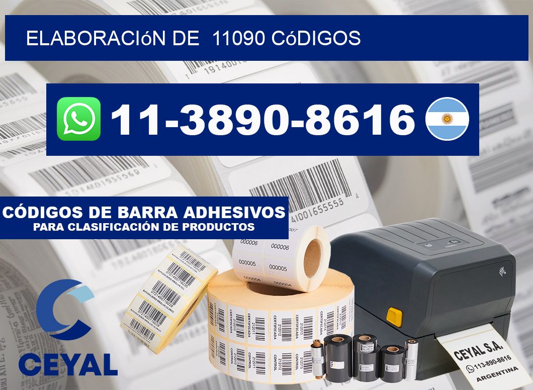 elaboración de 11090 códigos